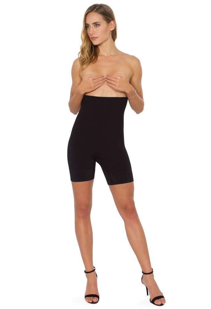Control Double Layer High Waist Shorts [Final Sale]