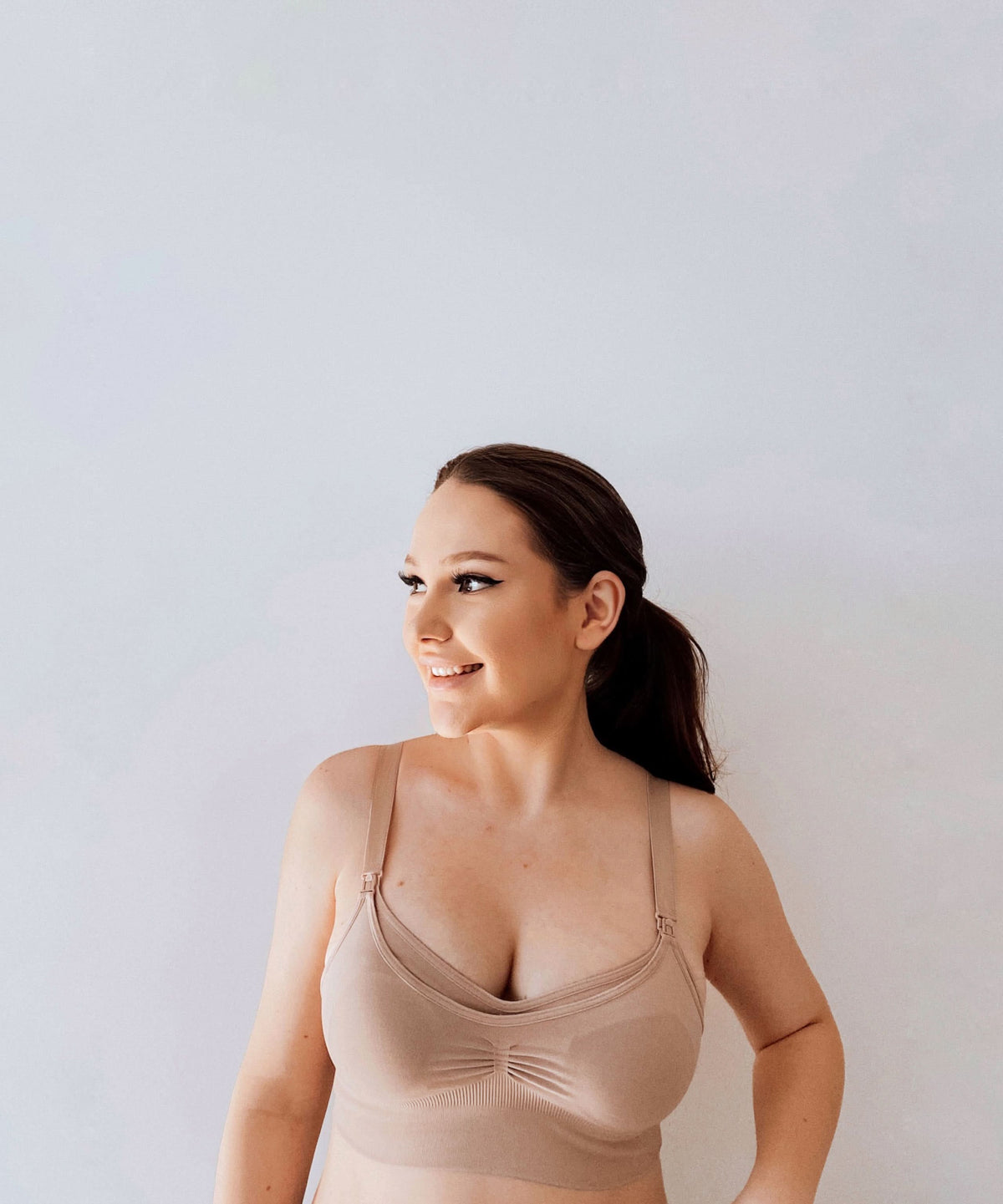 Maternity Breastfeeding Non-Padded Bra [Final Sale]